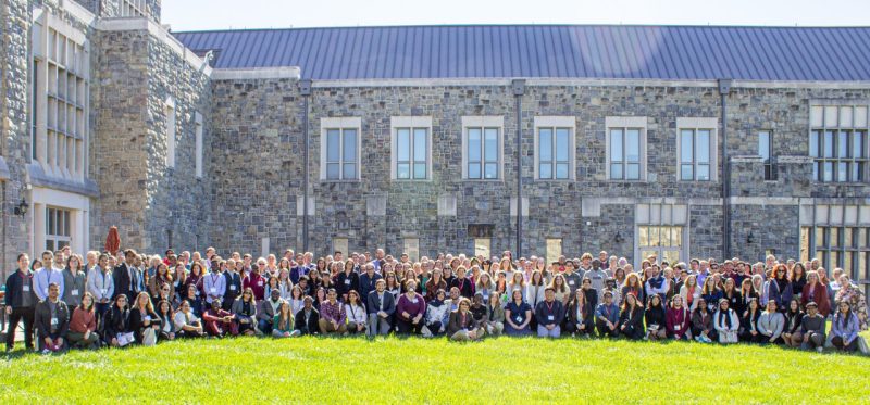 A group photo of all of the CeZAP Symposium presenters and attendees