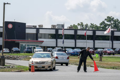 The Sterling, Va., facility where the leak occurred 